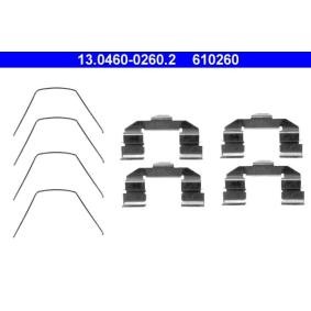 Compre Kit de acessórios, pastilhas de travão da ATE 13.0460-0260.2 a um preço baixo por 17,46 €