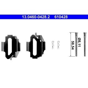 Compre Kit de acessórios, pastilhas de travão da ATE 13.0460-0428.2 a um preço baixo por 9,05 €