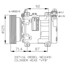 Klimakompressor 32267
