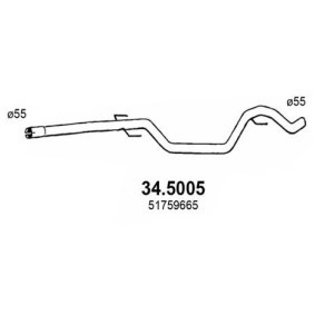 Abgasrohr von ASSO 34.5005