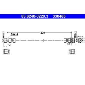 Comprar Latiguillo de freno de ATE 83.6240-0220.3 a bajo precio de 19,17 €