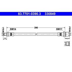 Comprar Latiguillo de freno de ATE 83.7701-0390.3 a bajo precio de 25,78 €