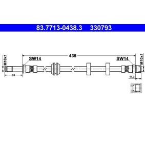 Comprar Latiguillo de freno de ATE 83.7713-0438.3 a bajo precio de 22,77 €