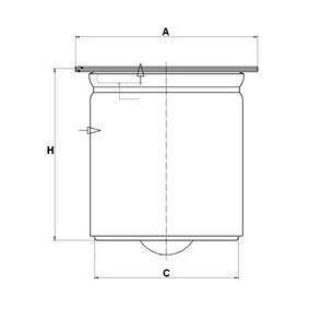 Köp Sekundärluftfilter av MANN-FILTER CF 75/1 till det låga priset 400,21 kr