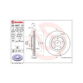 Achetez des Disque de frein MAGNETI MARELLI 360406109800 à prix pour 99,74 €