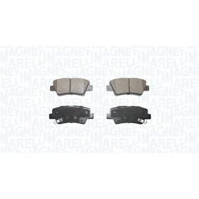 Comprar Juego de pastillas de freno de MAGNETI MARELLI 363916060851 a bajo precio de 76,46 €