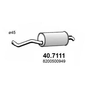Endschalldämpfer 40.7111