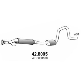Mittel- / Endschalldämpfer von ASSO 42.8005