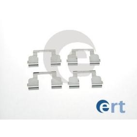 Compre Kit de acessórios, pastilhas de travão da ERT 420042 a um preço baixo por 4,33 €