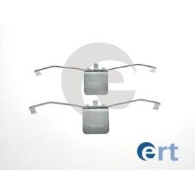 Compre Kit de acessórios, pastilhas de travão da ERT 420046 a um preço baixo por 8,72 €