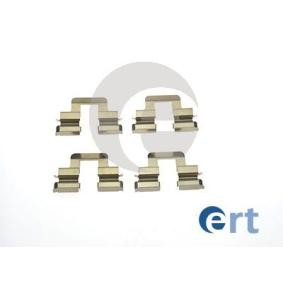 Compre Kit de acessórios, pastilhas de travão da ERT 420047 a um preço baixo por 8,38 €
