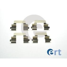 Compre Kit de acessórios, pastilhas de travão da ERT 420052 a um preço baixo por 6,12 €