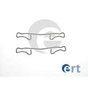 Compre Kit de acessórios, pastilhas de travão da ERT 420057 a um preço baixo por 4,52 €