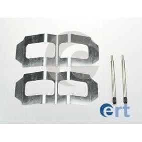 Compre Kit de acessórios, pastilhas de travão da ERT 420063 a um preço baixo por 8,97 €