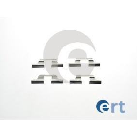 Compre Kit de acessórios, pastilhas de travão da ERT 420068 a um preço baixo por 2,93 €