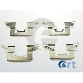 Compre Kit de acessórios, pastilhas de travão da ERT 420123 a um preço baixo por 8,15 €