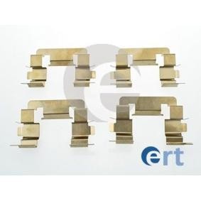 Compre Kit de acessórios, pastilhas de travão da ERT 420134 a um preço baixo por 5,50 €