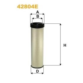 Köp Sekundärluftfilter av WIX FILTERS 42804E till det låga priset 479,27 kr