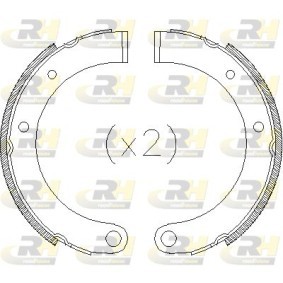 Compre Jogo de maxilas de travão da ROADHOUSE 4315.00 a um preço baixo por 22,62 €