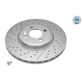 Compre Disco de travão da MEYLE 44-15 521 0012/PD a um preço baixo por 66,87 €