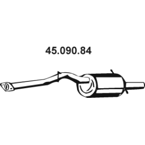 Endschalldämpfer für SUBARU von EBERSPÄCHER