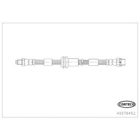 Compre Tubo flexível de travão da CORTECO 49378452 a um preço baixo por 51,68 €