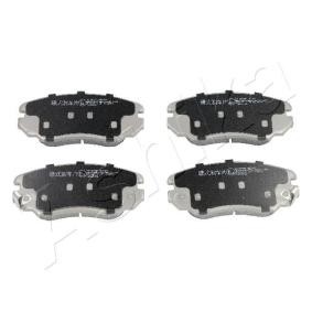 Achetez des Plaquettes de frein ASHIKA 50-0W-W17 à prix pour 34,28 €