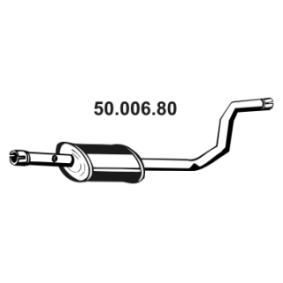 Acquista Marmitta centrale da EBERSPÄCHER 50.006.80 a buon mercato per soli 119,19 €