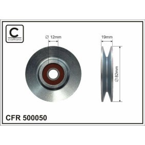 Compre Polia de desvio / de guia, correia trapezoidal estriada da CAFFARO 500050 a um preço baixo por 16,84 €