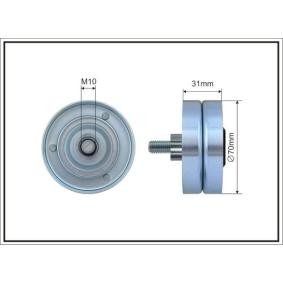 Umlenk- / Führungsrolle, Keilrippenriemen des Herstellers CAFFARO - Originalware Artikelnummer: 500157