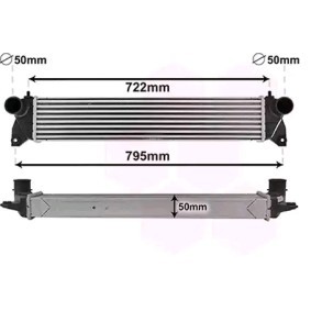 Kjøp Intercooler av VAN WEZEL 52004701 til den lave prisen 1582,17 NOK