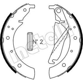 Acquista Kit ganasce freni da METELLI 53-0012 a buon mercato per soli 37,02 €