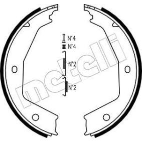 Comprar Zapata de freno de mano de METELLI 53-0331K a bajo precio de 36,15 €