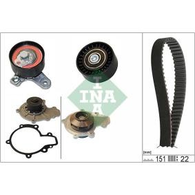 Comprar Bomba de agua + kit de correa de distribución de INA 530 0572 30 a bajo precio de 176,87 €