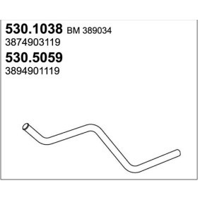 Abgasrohr von ASSO günstig für 147,59 €