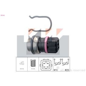 Achetez des Interrupteur de température, ventilateur de radiateur KW 550 130 à prix pour 9,52 €