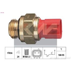 Comprar Interruptor de temperatura, ventilador del radiador de KW 550 186 a bajo precio de 15,15 €