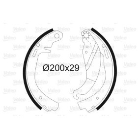 Comprar Juego de zapatas de frenos de VALEO 562022 a bajo precio de 38,86 €