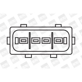 Achetez des Jeu de contacts, distributeur d'allumage BERU KS734 à prix pour 9,08 €