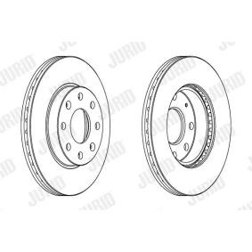 Achetez des Disque de frein JURID 563019JC à prix pour 24,59 €
