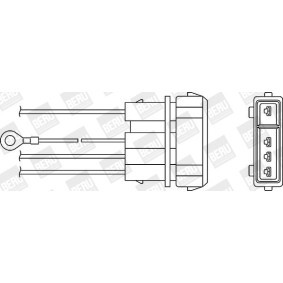Achetez des Sonde lambda BERU OZH009 à prix pour 144,61 €