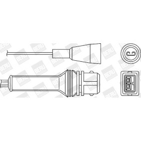 Achetez des Sonde lambda BERU OZH044 à prix pour 146,46 €
