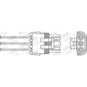 Achetez des Sonde lambda BERU OZH058 à prix pour 131,01 €