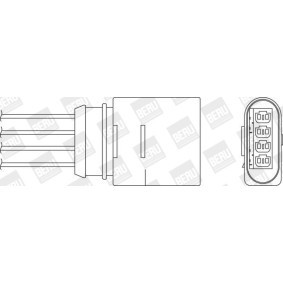 Achetez des Sonde lambda BERU OZH128 à prix pour 75,04 €
