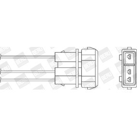 Achetez des Sonde lambda BERU OZH134 à prix pour 62,57 €