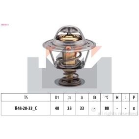 Achetez des Thermostat d'eau KW 580 831S à prix pour 19,93 €