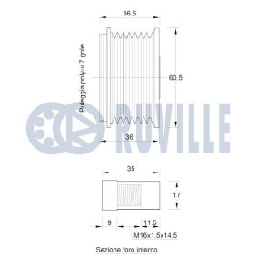 Achetez des Kit de distribution RUVILLE 5862870 à prix pour 138,28 €