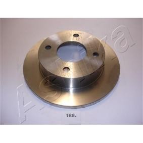 Achetez des Disque de frein ASHIKA 60-01-189 à prix pour 26,13 €