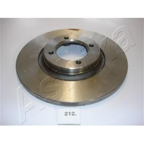 Achetez des Disque de frein ASHIKA 60-02-212 à prix pour 32,78 €