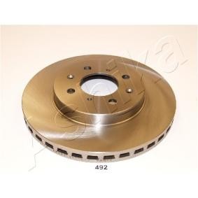Achetez des Disque de frein ASHIKA 60-04-492 à prix pour 38,96 €